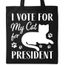 Sac De Voyage Duwp4 Je Vote Pour Mon Chat Pour Le President Sac Fourre Tout Achat Vente Sac De Voyage Je Vote Pour Cdiscount