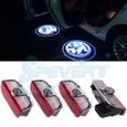 4pcs LED de porte de voiture Projecteur laser Logo Esprit, Lumière, Ombre pour vw VW Golf EOS Tiguan  a1114-0
