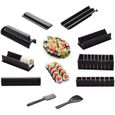 10 Pièces Bricolage Fabricant De Sushi Moule Rouleau De Riz Sushi Faisant Kit Cuisine Sushi Outils Sushi Outils De Cuisine Outil,583-0