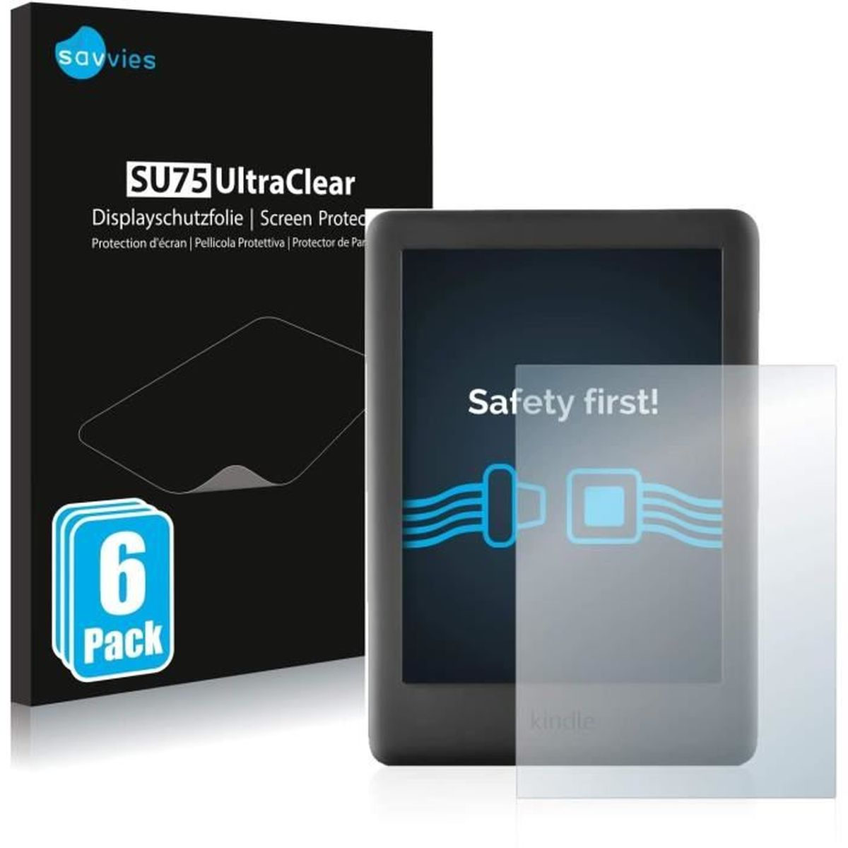 Amazon 6x Film Protection Ecran pour Amazon Kindle Keyboard 3G Film Protecteur Clair 