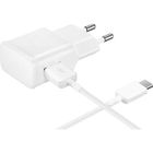 Chargeur + Câble USB-C - Phonillico - Compatible Samsung A21S/A31/A41/A51/A71 - 2A - Blanc - 1m