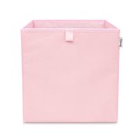 Boîte de rangement coloris rose, compatible avec l'étagère IKEA KALLAX Lifeney ref. 833127