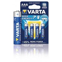 VARTA Pile alcaline AAA 1.5 V High Energy 4-Blister