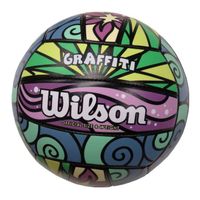 WILSON graffiti beach volleyball [green/purple]