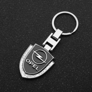 OPEL ADAM Emblème Porte-clés chaînes remorque Keychains Inlay Rouge 