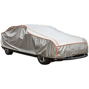 NOVSIGHT Housse de Voiture pour Peugeot 607 B/âche de Protection pour Auto en PEVA Coton Gris Taille XL 490x180x160CM