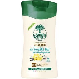 GEL - CRÈME DOUCHE L'ARBRE VERT Crème douche vanille Bio - 250 ml