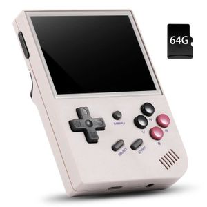 JEU CONSOLE RÉTRO Console de jeu portable rétro 64G 5000+ Jeux RG35X