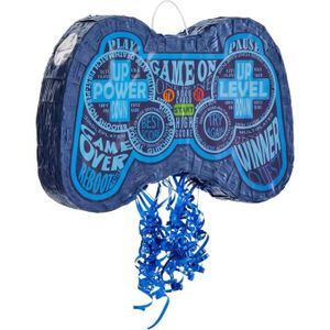 Piñata Manette de jeu vidéo Pinata pour fête d'anniire de garçon (41,8 x 27,9 x 7,6 cm)60