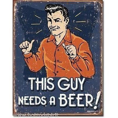 Télécharger gratuitement Images Plaque Publicitaire Humour Us Biere Beer This Guy Tole Pub le plus cool par