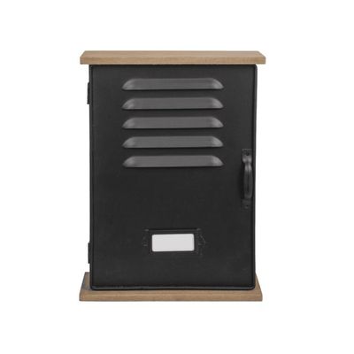 Armoire à clés Atmosphera Grille 26 x 32 x 8 cm Noir Métal - SÉNÉGAL