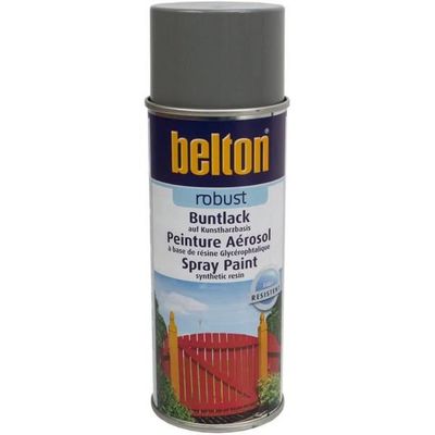 Lot De 2 Bombes De Peinture Antirouille Belton 3-en-1 - Gris Argent - 400ml