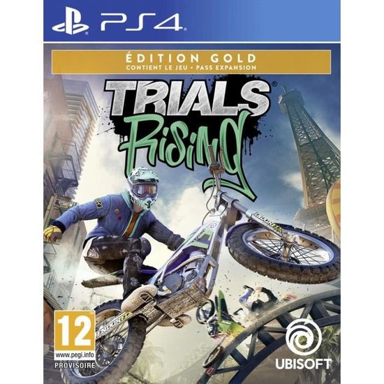 Jeu Trials Rising - Gold Edition - PS4 - Course - Ubisoft