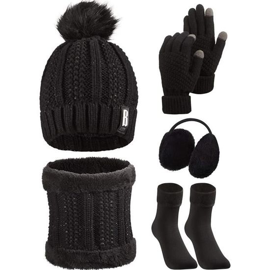 Ensemble D'hiver - FROZEN - REINE DES NEIGES - Bonnet + Gants + Écharpe - Taille Unique - Rose