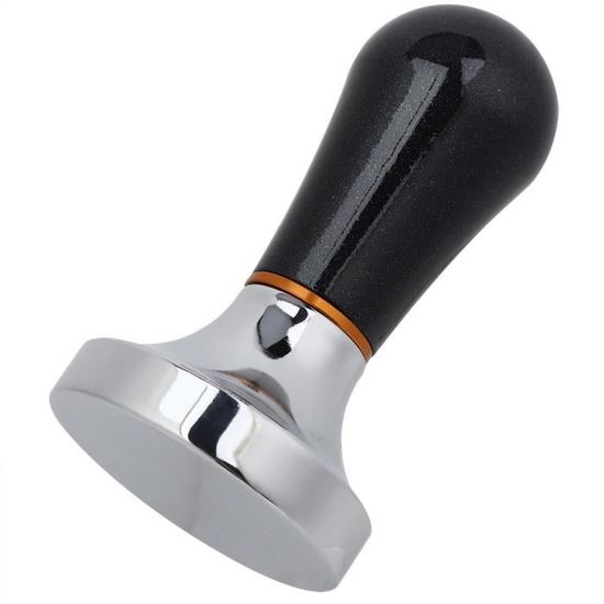 Tampon à Café Expresso 51 Mm APTSPADE – En Alliage D'aluminium Chromé, Pour Une Extraction Parfaite