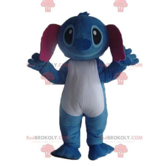 Mascotte de Stitch l'extra-terrestre bleu de Lilo et Stitch - Costume  Redbrokoly.com personnalisable - Cdiscount Jeux - Jouets