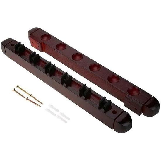 Porte-queue De Billard Acrylique Transparent – Support Stable Pour 1 Queue, Protection Tête, 10.5x7x2 Cm