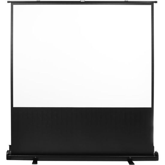 Écran De Projection, 16: 9 HDTV Motorisé Électrique Au Sol Montant Écran De Projection Avant