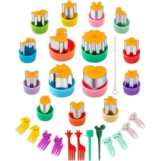 30 Pièces Fourchettes à Fruits Carottes Mignonnes - Fourchettes Dessert, Cocktail Et Salade, Pic Apéritif Plastique ABS Sûr Pour Enfants
