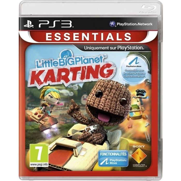 Sony Computer Entertainment Little Big Planet Karting Essentials Jeu PS3
