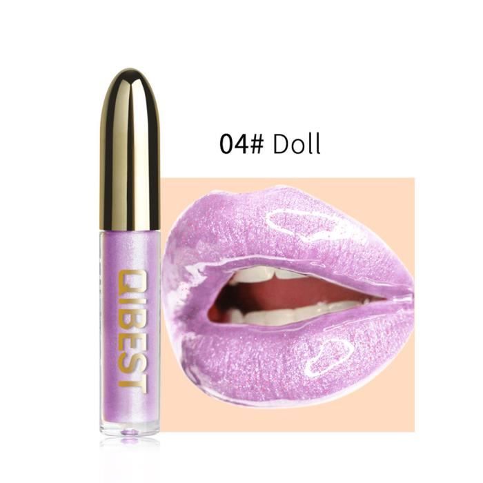 Glitter Flip Metallic Matte Liquid Lipstick Candy Shiny Lip Gloss D@1