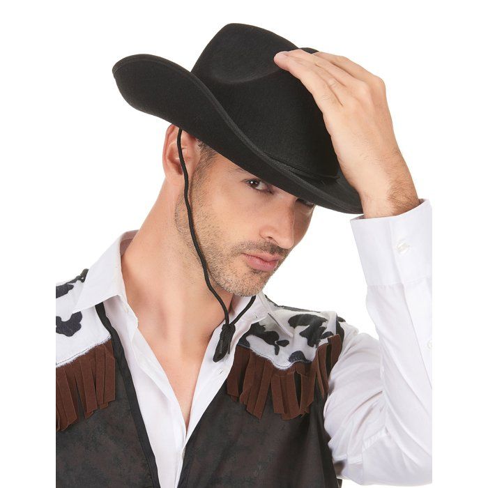 Chapeau de Cow-boy Noir Adulte