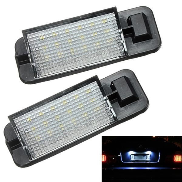 2 x 12V 18 LED Feux plaque immatriculation Arrière Éclairage pr BMW E36 Série 3 92-98