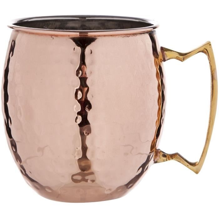 COSY & TRENDY 1270HKOP Mug 8.5X10 Cuivre Martele Moscow 45C -