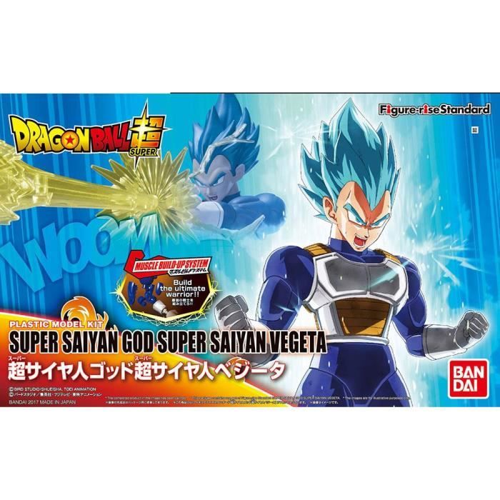 Figurine DRAGON BALL - Model Kit - Super Sayan GOD Vegeta