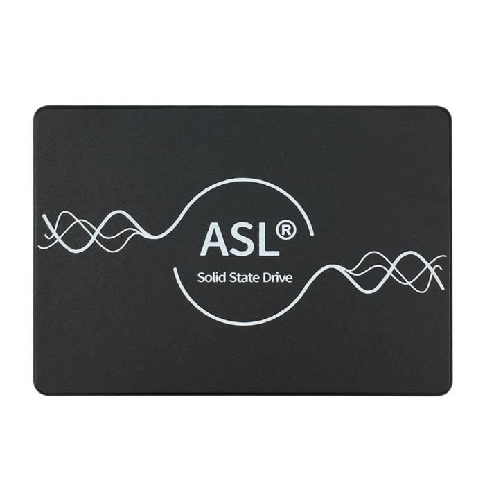 ASL- Disque SSD Interne - F500S - 120 Go - 3D NAND, SATA - 2,5