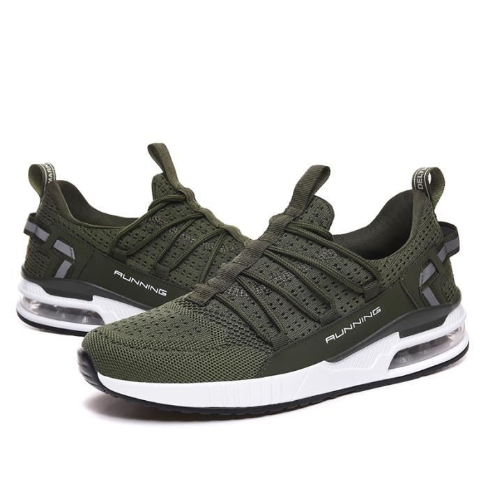 Basket Femmes Hommes Mixte Mode Chaussures de Running - Vert