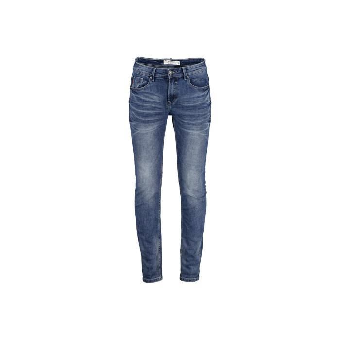 DEELUXE Jean slim délavé CARLOS Stone Used