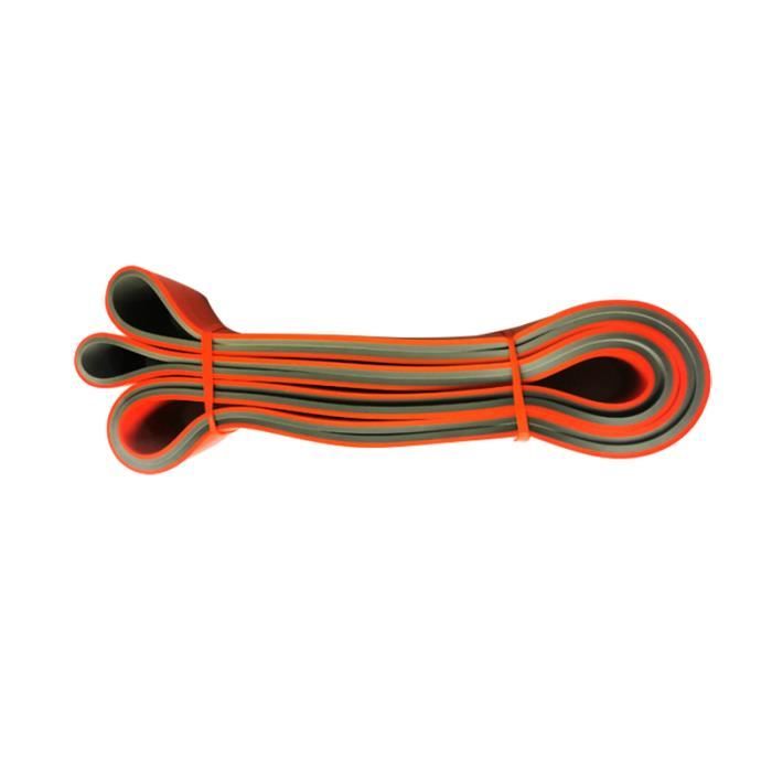 Bande de résistance à double couche exercice bandes élastiques boucle en caoutchouc exercice de ressort extenseur d'entraînement d
