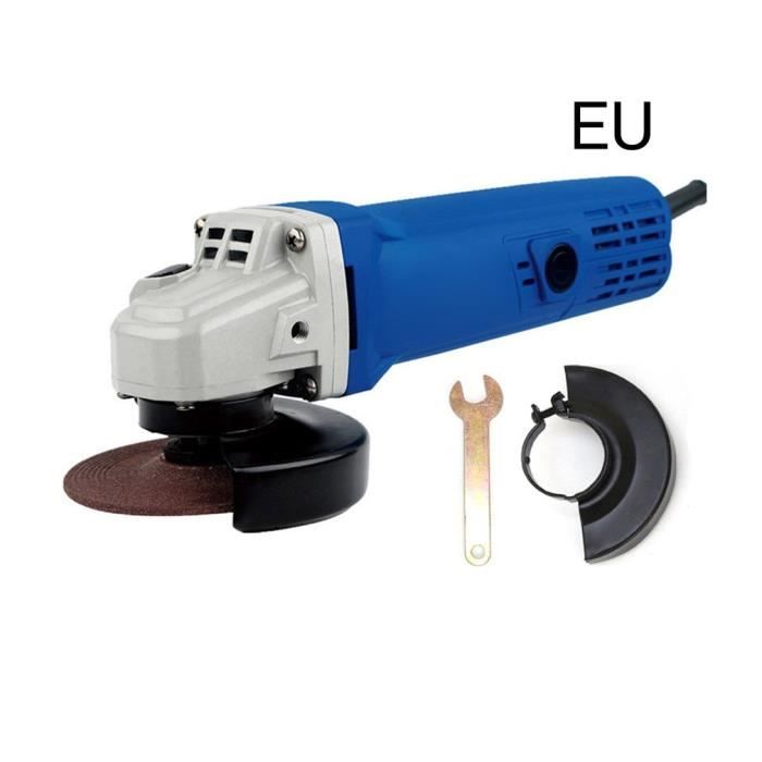10000rpm électrique meuleuse d'angle polisseur métal bois outils électriques de coupe bleu, UE