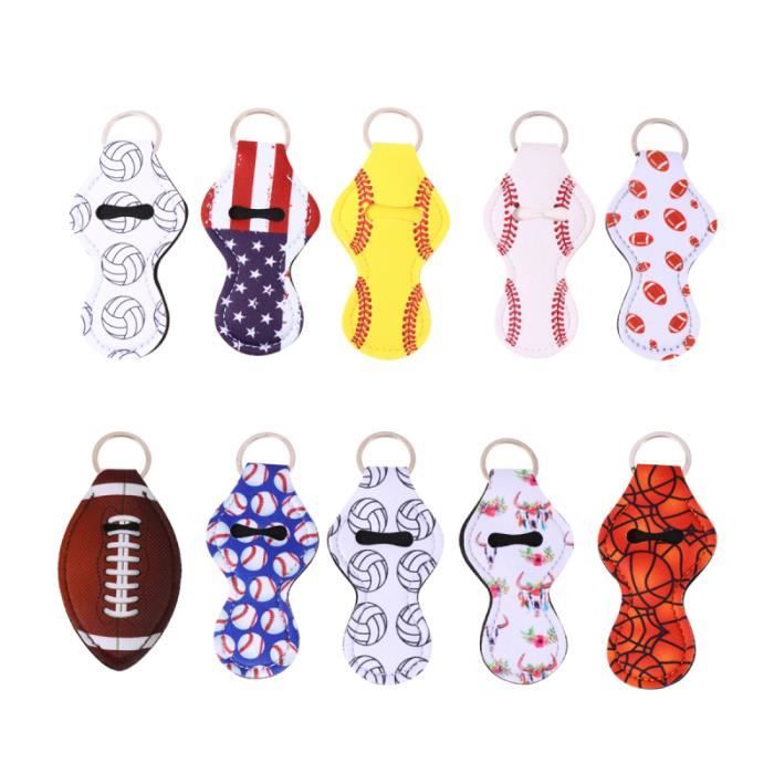 10 pièces rouge à lèvres porte-clés mode créative durable coloré pratique sacs à pour femme SAC A MAIN