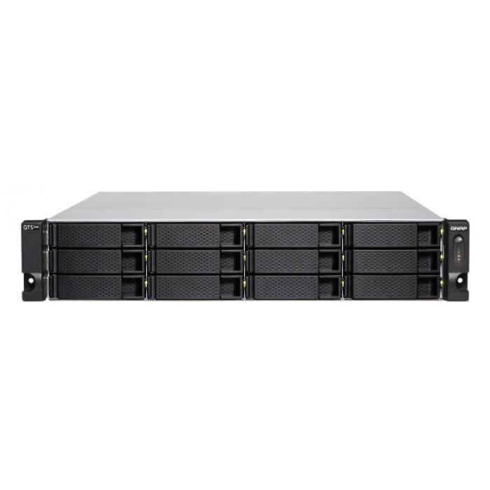QNAP TS-h1277XU-RP - Serveur NAS - 12 Baies - rack-montable - SATA 6Gb/s