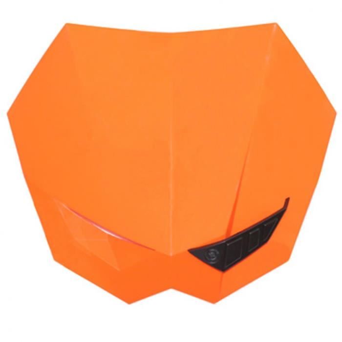 KIT CARROSSERIE TETE DE FOURCHE 50 A BOITE REPLAY RIVALE ORANGE KTM SANS ECLAIRAGE (AVEC FIXATIONS)