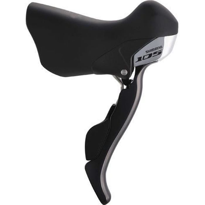Levier 105 5700 noir 10V droit
