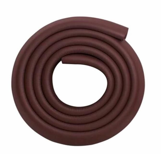 2m Bébé Bande de Protection d'Angles Rebords de Table en Mousse Coussin de Sécurité Domestique - café, 2M#22392