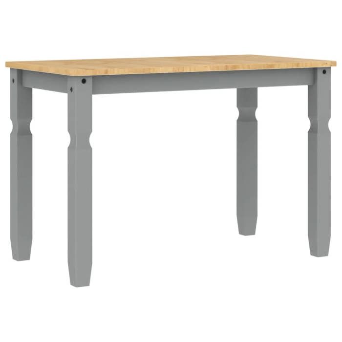 Table de cuisine - CLOUD - Corona gris 112x60x75 cm - bois massif de pin LL282894