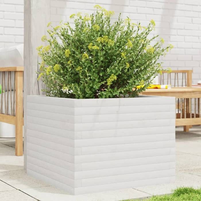 vidaXL Jardinière bois de pin 60x60 - vue 2