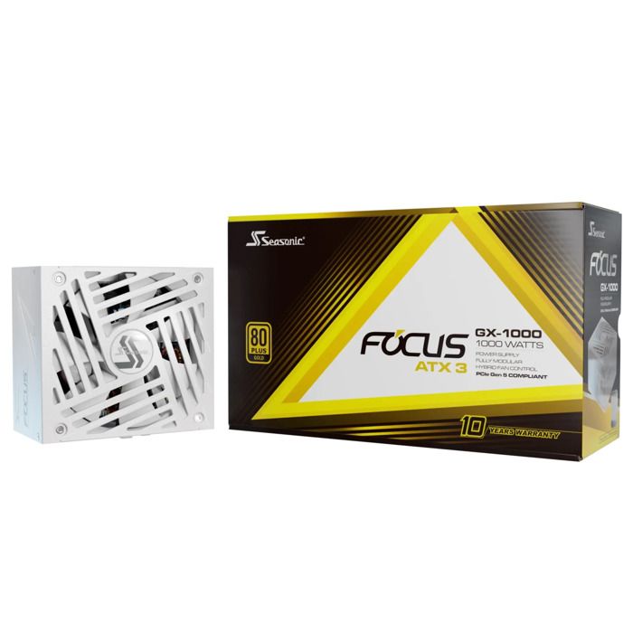 Alimentation PC - Seasonic - Focus-GX-1000-V4 - 1000W - 80 PLUS Gold - Modulaire