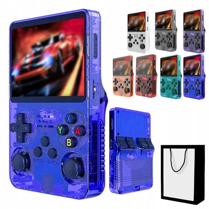 Housse De Protection EVA Pour Console R36S/R35S - Sac De Rangement Portable - Couleurs Variées