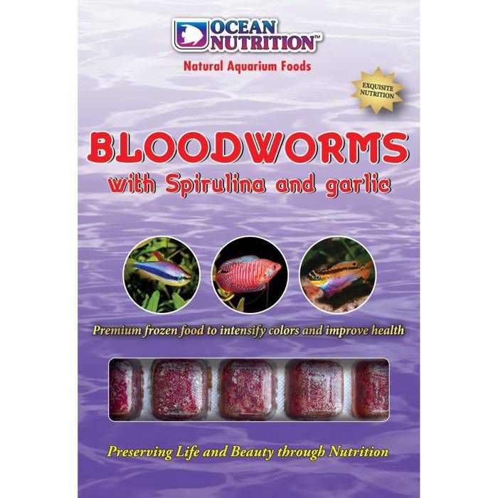 Comparer les prix de Alimentation pour poisson vers de vase spiruline & ail Ocean Nutrition