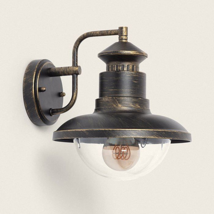 Lampe Murale Extérieure Aluminium Zolara Laiton
