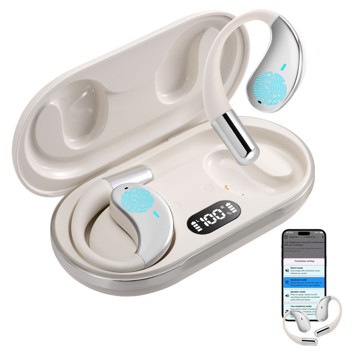 Traducteur Vocal écouteurs Traducteur Vocal X9 144 Langues - Ecouteurs Traduction Instantanée écouteurs Traduction Offline Et Online