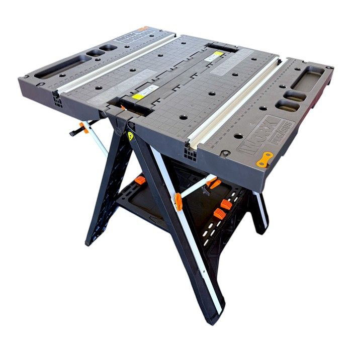 Table de Travail Pliante WORX Pegasus WX051 Multifonctions 78x63 cm Charge 450 kg