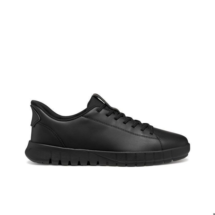 Geox Baskets - GEOX - Flextride Plus - Cuir - Lacets - Plat