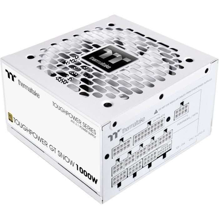 Thermaltake Toughpower GT Snow unité d'alimentation d'énergie 24 pin ATX ATX - vue 4