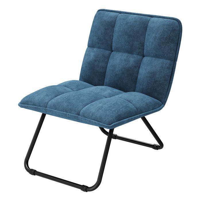YITAHOME Fauteuil Pliable de Salon Chaise de Lecture à Oreilles avec Sac de Rangement et Poignée Charge Max 150 kg